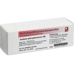 Dr. Reckeweg A|A-Acidum phosphoricum D 6 Globuli, 10 g