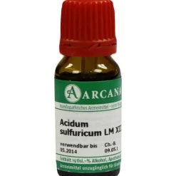 A-Acidum sulfuricum Arcana LM 12 Dilution, 10 ml