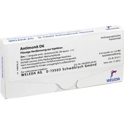 Weleda Haut-Antimonit D 6 Ampullen, 8 St