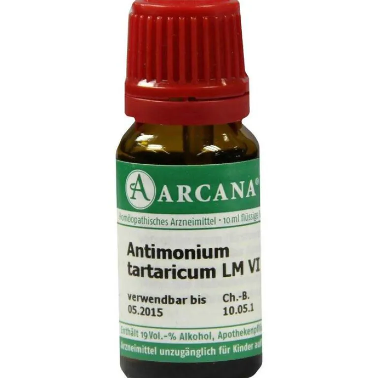 Arcana A-Antimonium tartaricum LM 6 Dilution, 10 ml