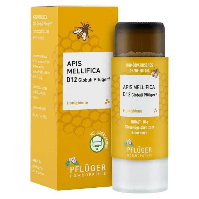 Pflüger A-Apis Mellifica D12 Globuli Dosierspender, 10 g