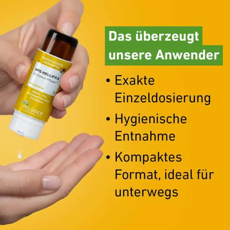 Pflüger A-Apis Mellifica D12 Globuli Dosierspender, 10 g