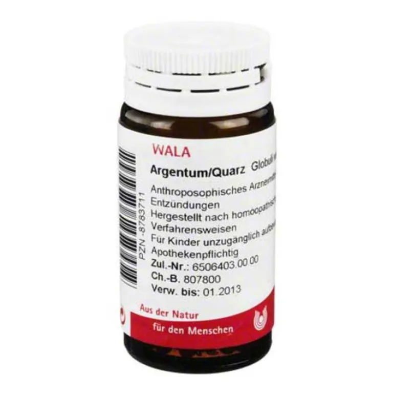Haut-Argentum / Quarz Globuli, 20 g