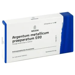 Weleda Erkältung-Argentum metallicum Präparat D 30 Ampullen, 8 St