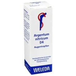 Weleda Auge & Ohr-Argentum nitricum D 4 Augentropfen, 10 ml