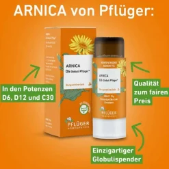 Pflüger A-Arnica C30 Globuli Dosierspender, 10 g