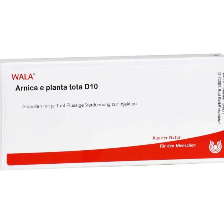 Verletzungen-Arnica E Planta tota D 10 Ampullen, 10X1 ml