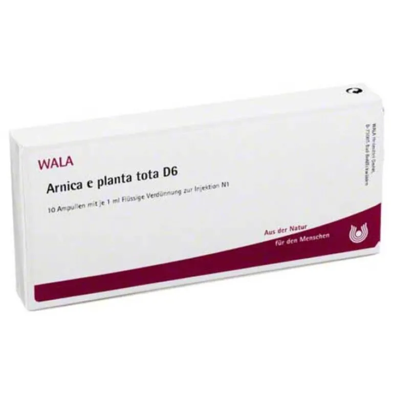 Wala A|Verletzungen-Arnica E Planta tota D6 Ampullen, 10X1 ml