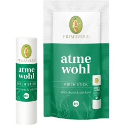 Primavera Aromatische Düfte-Atmewohl Riech Stick Bio, 0.8 ml