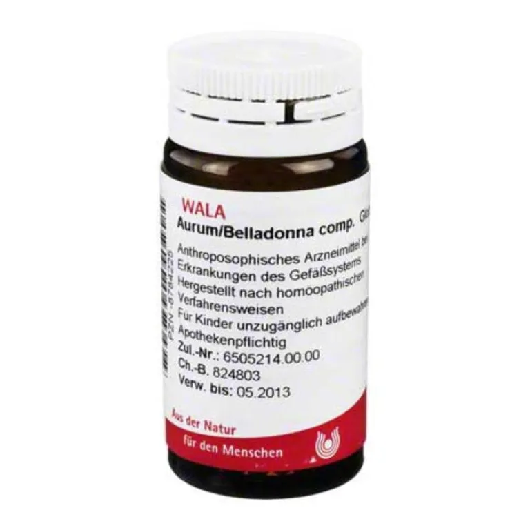 Wala Herz, Kreislauf & Venen-Aurum / Belladonna comp. Globuli, 20 g