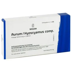 Weleda Herz, Kreislauf & Venen-Aurum / Hyoscyamus comp. Ampullen, 8X1 ml