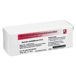 Dr. Reckeweg A|A-Aurum metallicum D 12 Globuli, 10 g