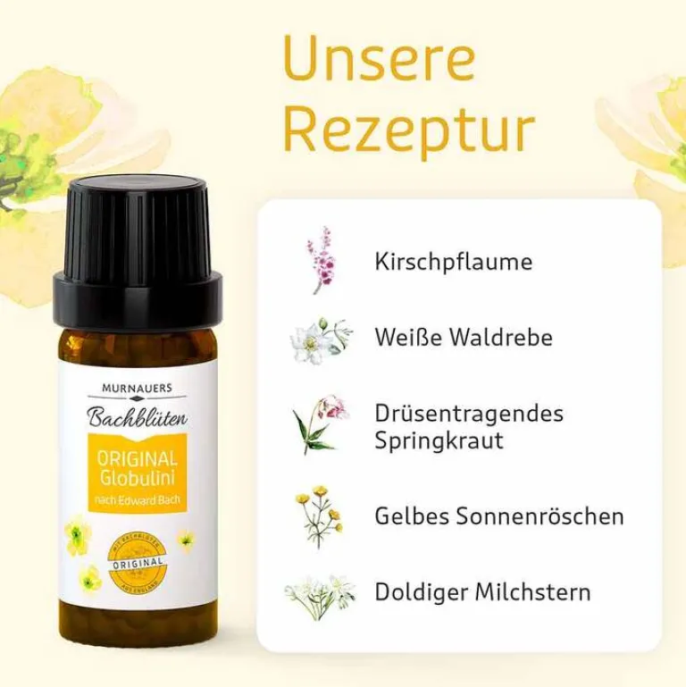 Murnauers Bachblütenglobuli-Bachblüten Murnauer Original Globulini n.Dr. Bach, 10 g