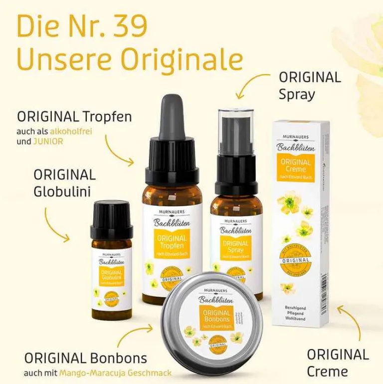 Murnauers Bachblütentropfen-Bachblüten Murnauer Original Tropfen nach Dr. Bach, 10 ml