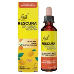 Rescura Bachblütentropfen-Bachblüten Original Tropfen alkoholfrei Orange Mango, 20 ml