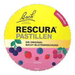 Rescura Bachblütentropfen-Bachblüten Original Pastillen Beeren-Mix, 50 g