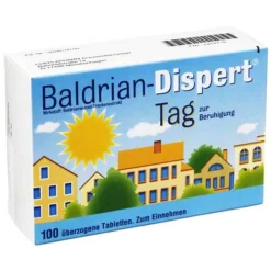 Baldrian-Dispert Baldrian|Beruhigungsmittel-Baldrian Dispert Tag überzogene Tabletten, 100 St