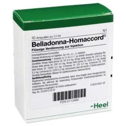 Homaccord Heel-Belladonna Ampullen, 10 St