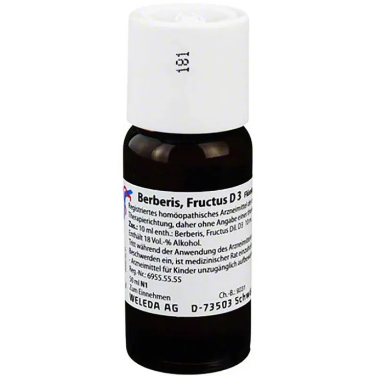 Weleda B-Berberis Fructus D 3 Dilution, 50 ml