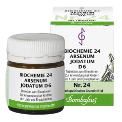 Bombastus Salze 13-24-Biochemie 24 Arsenum jodatum D 6 Tabletten, 80 St