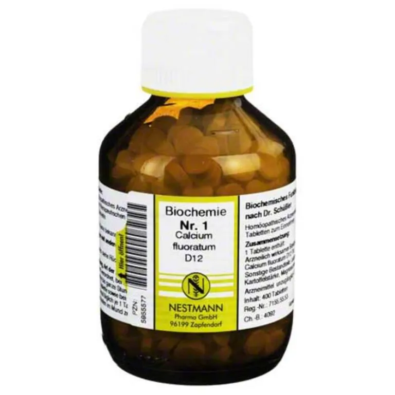 Nestmann D 12-Biochemie 1 Calcium fluoratum D 12 Tabletten, 400 St