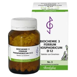 Bombastus Salze 1-12|D 12-Biochemie 3 Ferrum phosphoricum D 12 Tabletten, 500 St
