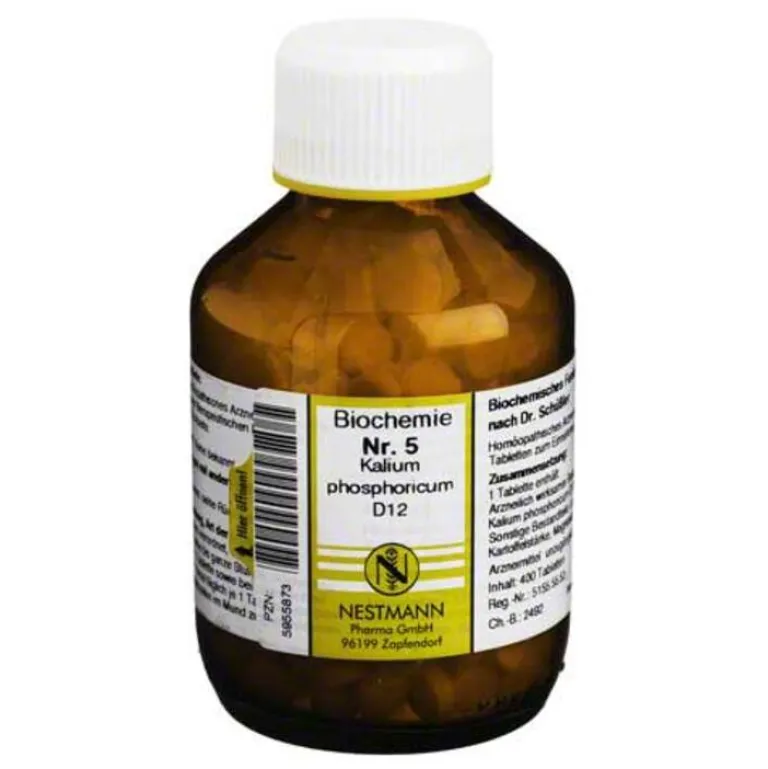 Nestmann Salze 1-12|D 12-Biochemie 5 Kalium phosphoricum D 12 Tabletten, 400 St