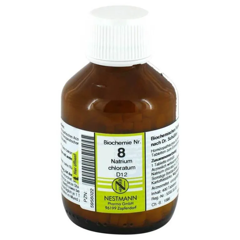 Nestmann Salze 1-12|D 12-Biochemie 8 Natrium chloratum D 12 Tabletten, 400 St