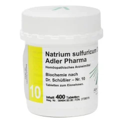 Adler Salze 1-12|D 6-Biochemie 10 Natrium s, 400 St