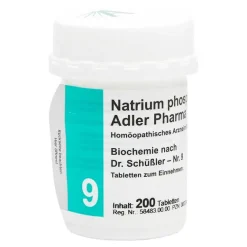 Adler D 6|Salze 1-12-Biochemie 9 Natrium ph, 200 St