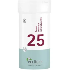 Pflüger Salze 25 - 36-Biochemie 25 Aurum chloratum Natrium D 6 Tabletten, 400 St
