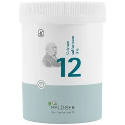 Pflüger Salze 1-12|D 6-Biochemie 12 Calcium sulfuricum D 6 Tabletten, 1000 St