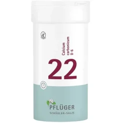 Pflüger Salze 13-24|Salze 1-12-Biochemie 22 Calcium carbonicum D 6 Tabletten, 400 St