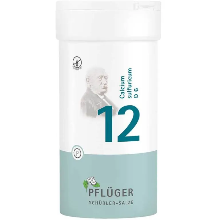 Pflüger Salze 1-12|D 6-Biochemie 12 Calcium sulfuricum D 6 Tabletten, 400 St