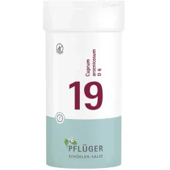 Pflüger Salze 13-24|Salze 1-12-Biochemie 19 Cuprum arsenicosum D 6 Tabletten, 400 St