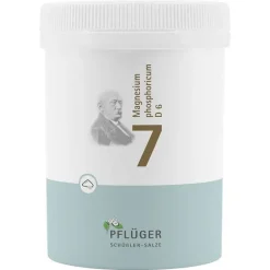Pflüger Salze 1-12-Biochemie 7 Magnesium phosphoricum D 6 Pulver, 250 g