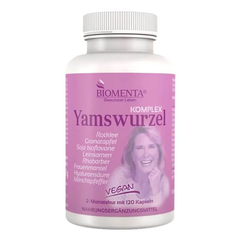 Biomenta Yamswurzel-Yamswurzel Komplex Kapseln, 120 St