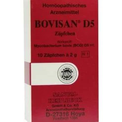 Bovisan Sanum Kehlbeck-D 5 Suppositorien, 10X2 g