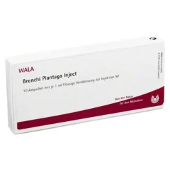 Wala Erkältung-Bronchi Plantago Inject Ampullen, 10X1 ml