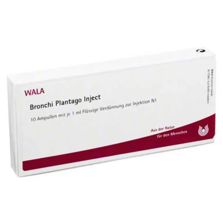 Wala Erkältung-Bronchi Plantago Inject Ampullen, 10X1 ml