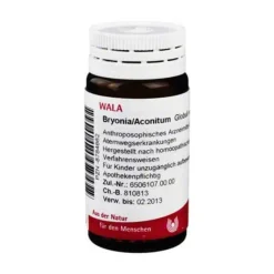 Erkältung-Bryonia Aconitum Globuli, 20 g