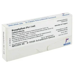 Weleda Schlaf & Nerven-Bryophyllum 5% 1 ml Injektionslösung, 8X1 ml