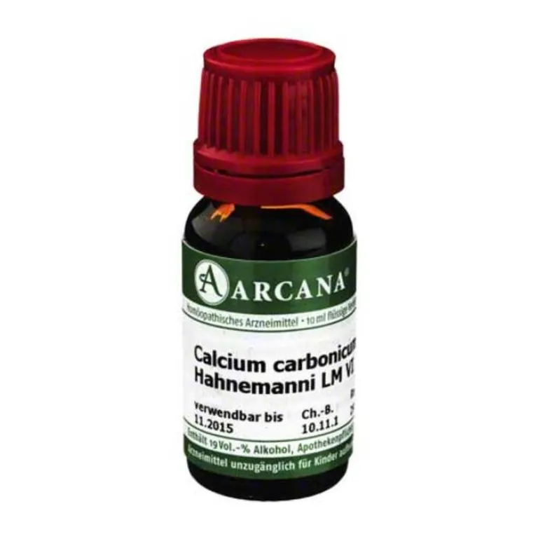 Arcana C-D|C-Calcium carbonicum LM 6 Hahnemanni Dilution, 10 ml