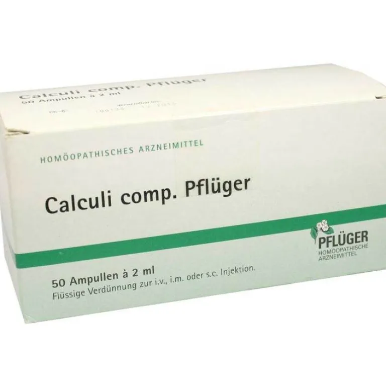 Pflüger A. Pflüger-Calculi comp. Ampullen, 50 St