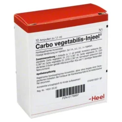 Injeel Heel-Carbo vegetabilis Ampullen, 10 St