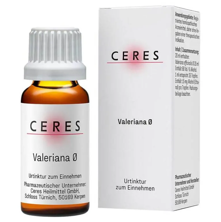 Ceres Alcea-Valeriana Urtinktur, 20 ml