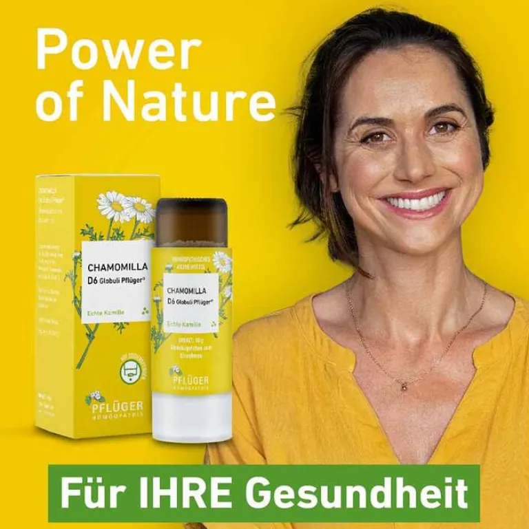 Pflüger C-Chamomilla D12 Globuli Dosierspender, 10 g