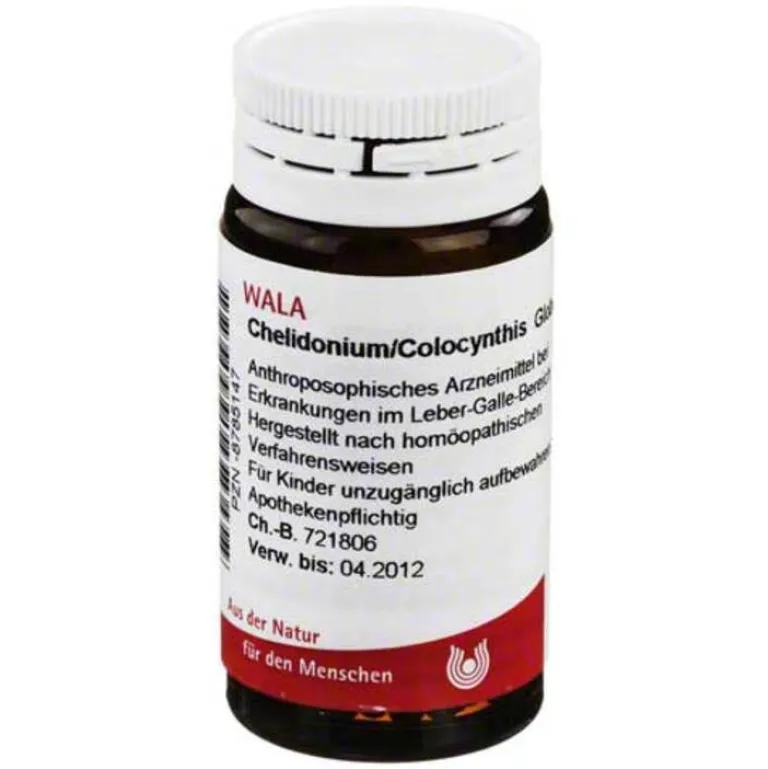 Wala Leber & Galle-Chelidonium / Colocynthis Globuli, 20 g