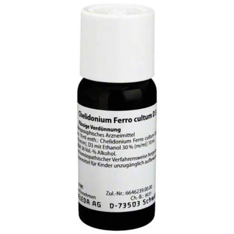 Weleda Leber & Galle-Chelidonium Ferro Cultum D 3 Dilution, 50 ml