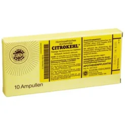 Citrokehl Sanum Kehlbeck-Ampullen, 10X2 ml